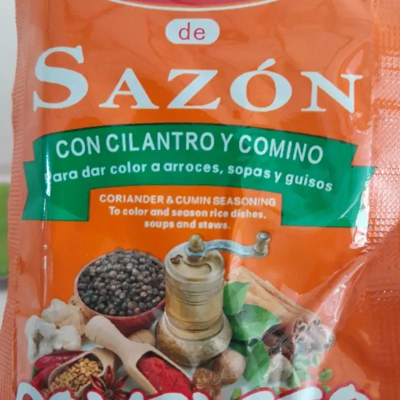Sazón completo con cilantro y comino