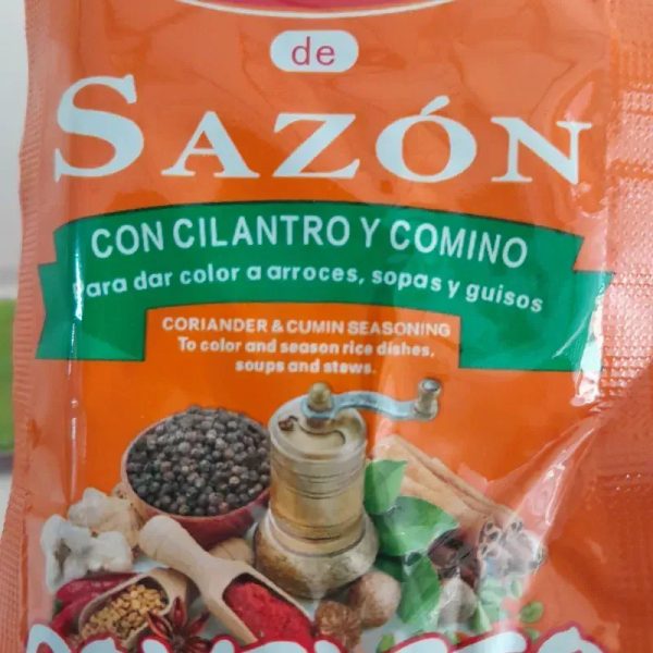 Sazón completo con cilantro y comino