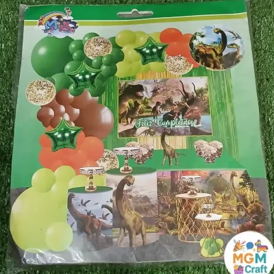 Set de globos de Dinosaurio