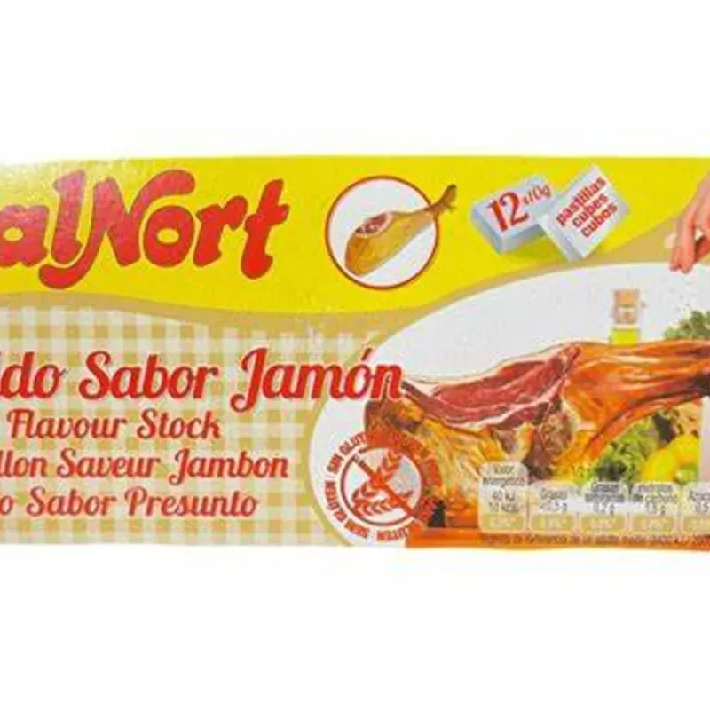  Pastillas de Caldo 10g Jamón 12u