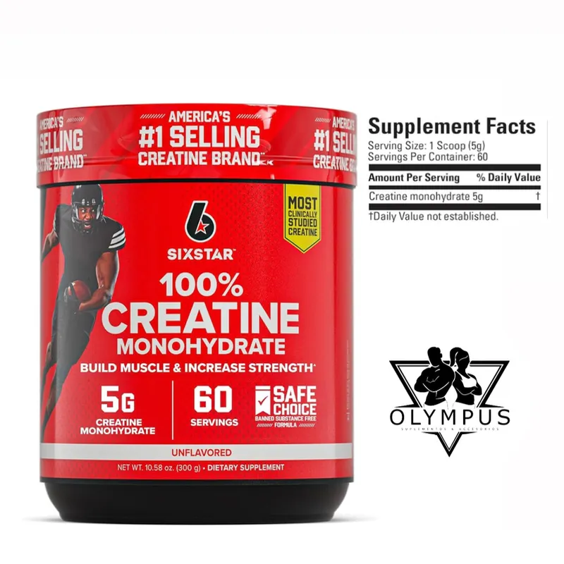 Creatina Monohidratada Six Star