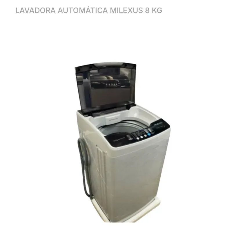 Lavadora Automática Milexus 8kg
