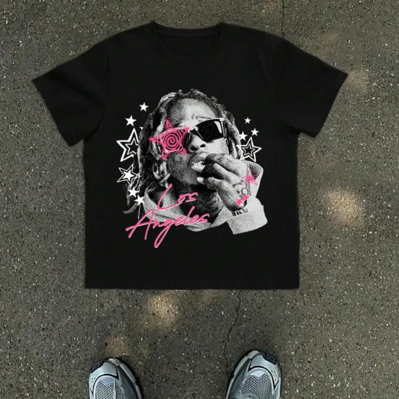 GENIUS ODE Camiseta casual de cuello redondo de manga corta con gráfico impreso para hombres, para amigos