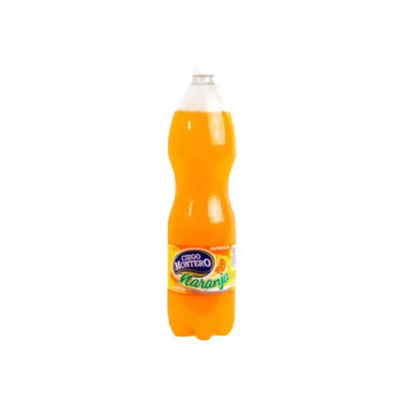 Refresco gaseado sabor naranja