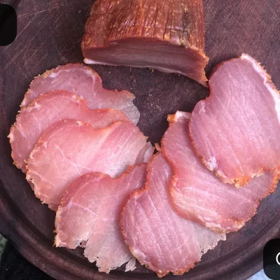 Lomo ahumado paquete de 500 gr