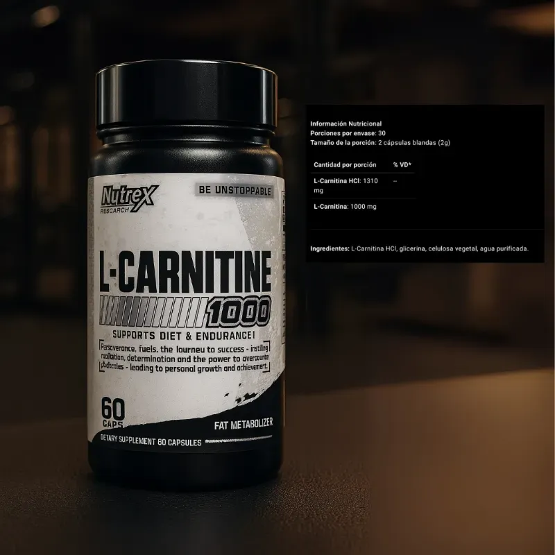 L-Carnitina Nutex 60 caps