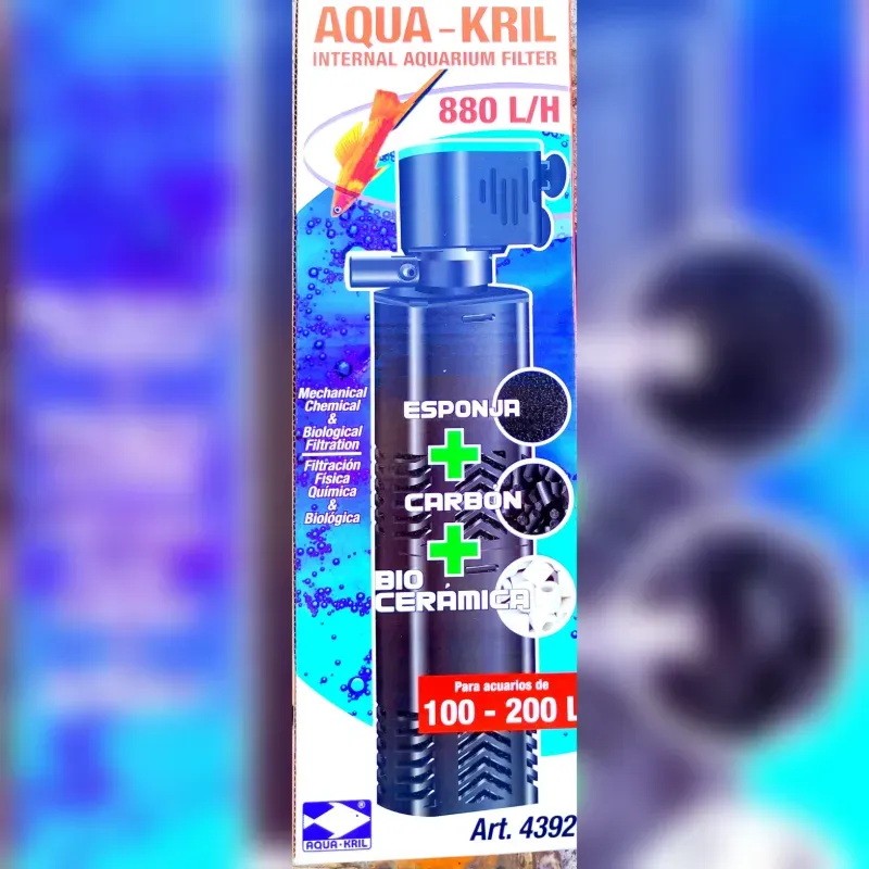 Filtro interno AquaKrill 880L