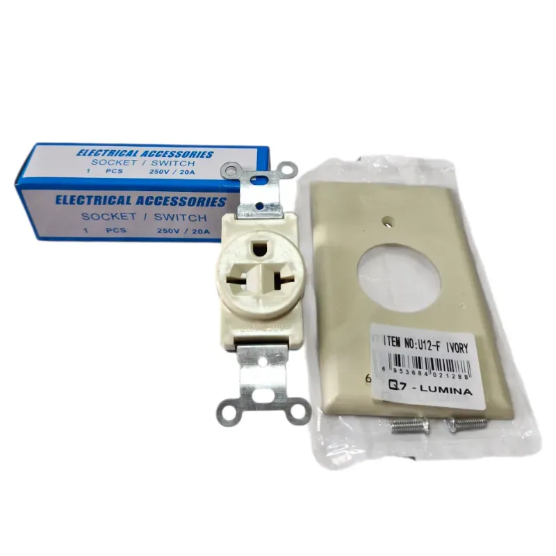 Toma corriente sencillo para split