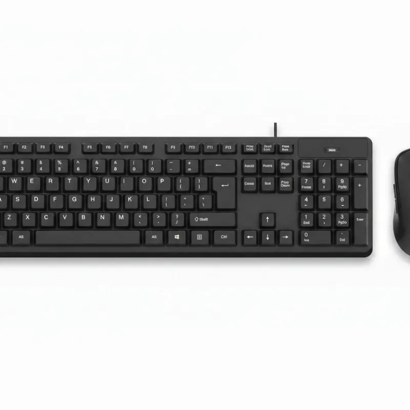 SET POR CABLE DE TECLADO Y MOUSE T15/T100