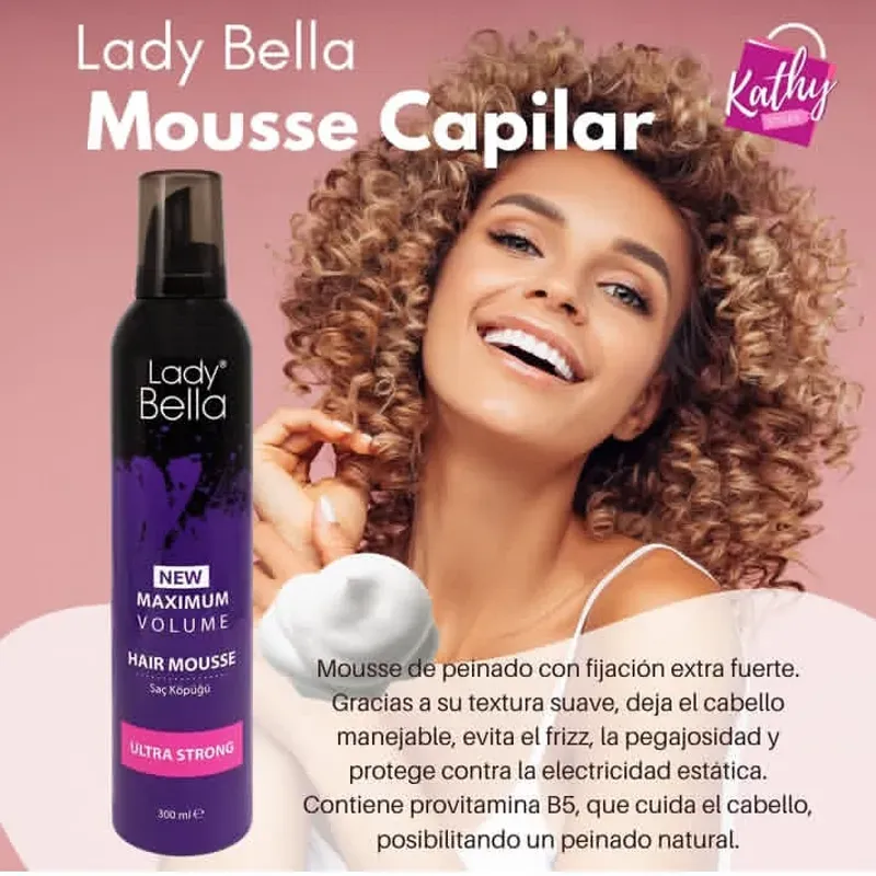 Espuma para cabello (6USD)