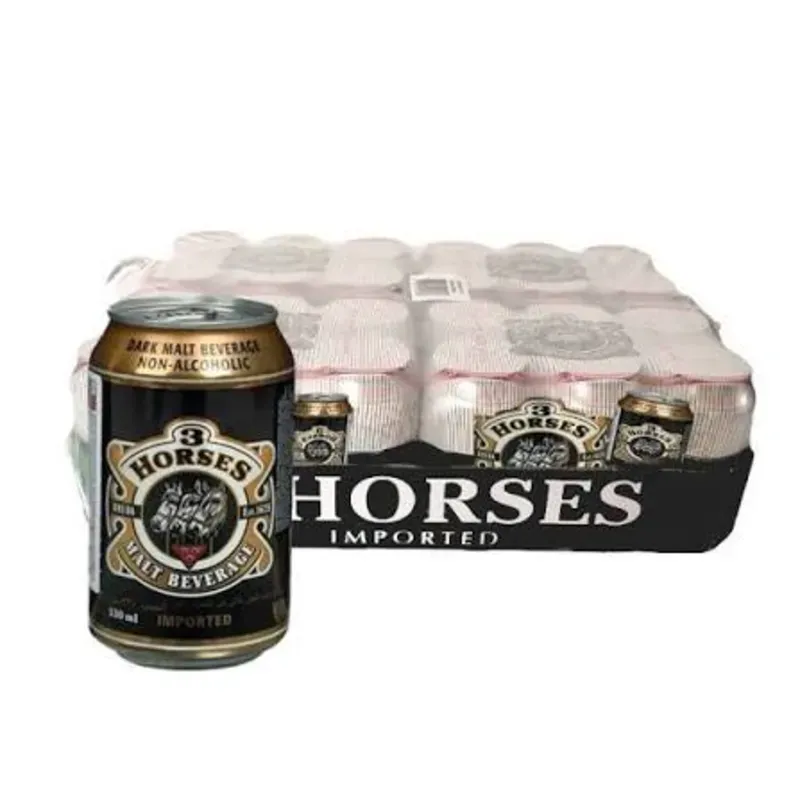 Caja de Malta 3 Horses (24 unidades) [Calidad ⭐⭐⭐⭐⭐]