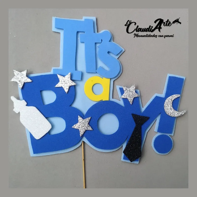 Cake topper (Revelación de sexo)