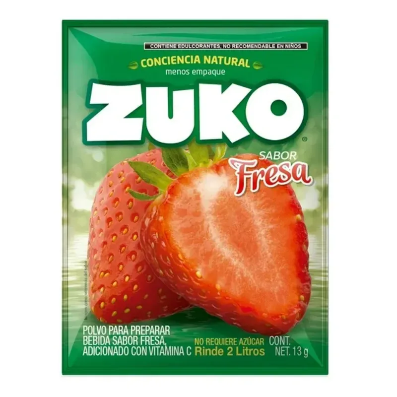 Refresco Zuko Fresa