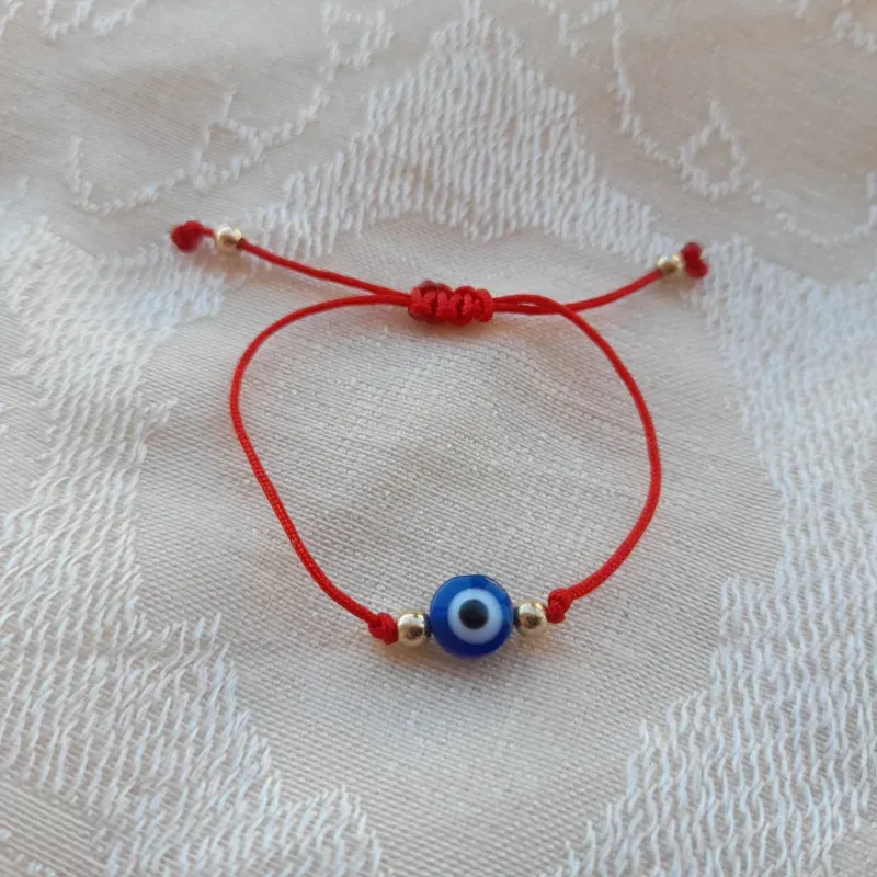 Pulsera sencilla con ojito turco