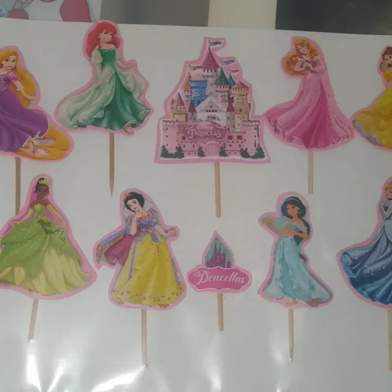 Topper princesas 