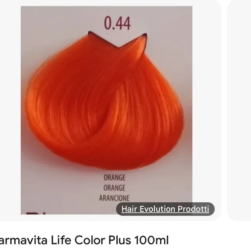 Farmavita intensificador de color naranja  100 ml