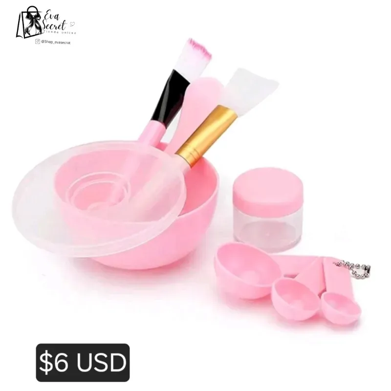 Set facial rosa