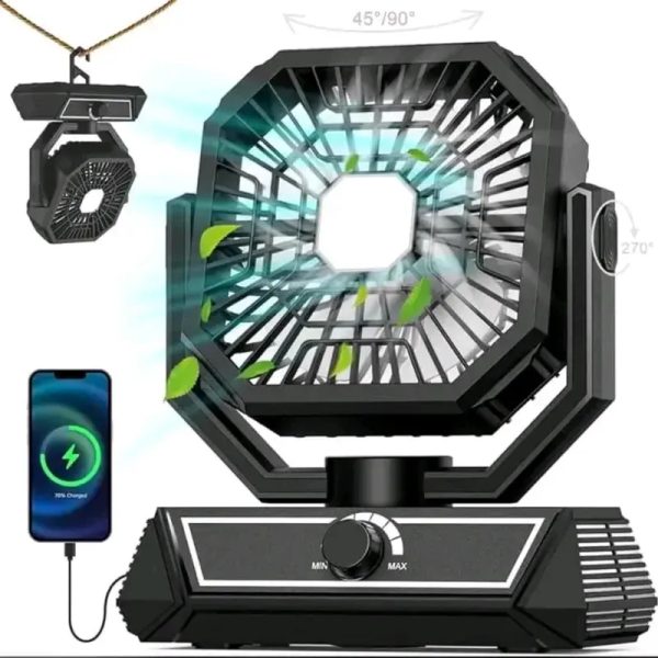 Ventilador Recargable 20 000 mAh