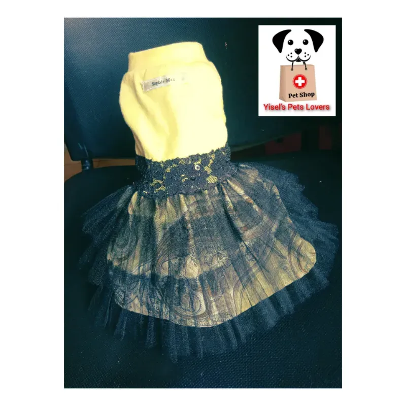 Vestido para perritas pequeñas