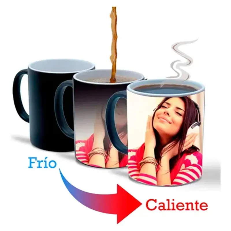 TAZA DE CERAMICA MAGICA