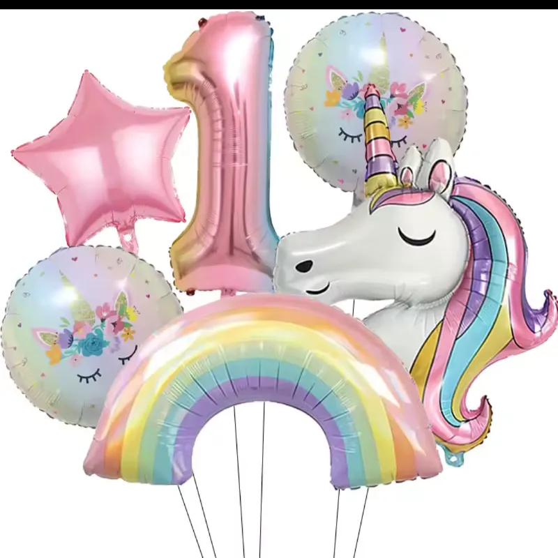 Globos unicornio