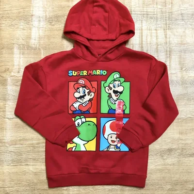 Abrigo de Súper Mario color rojo