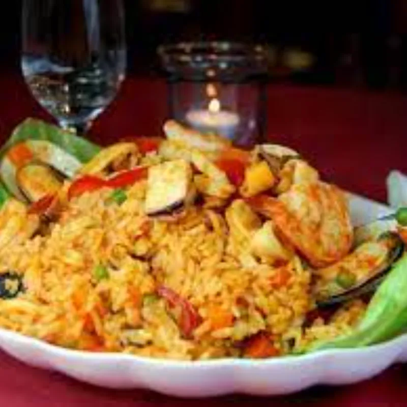 Arroz Frito Mar y Tierra