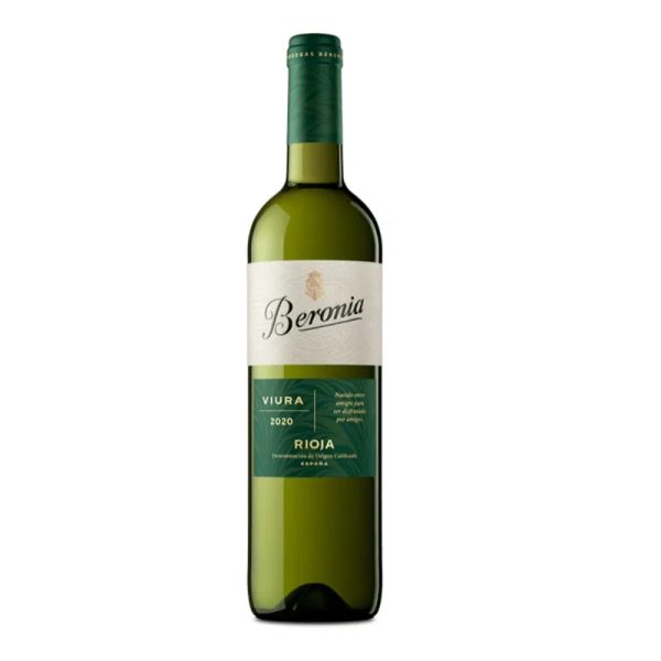 Vino Blanco Viura D.O. Rioja BERONIA 750ml/6 Caja