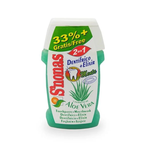 Dentrifico aloe vera