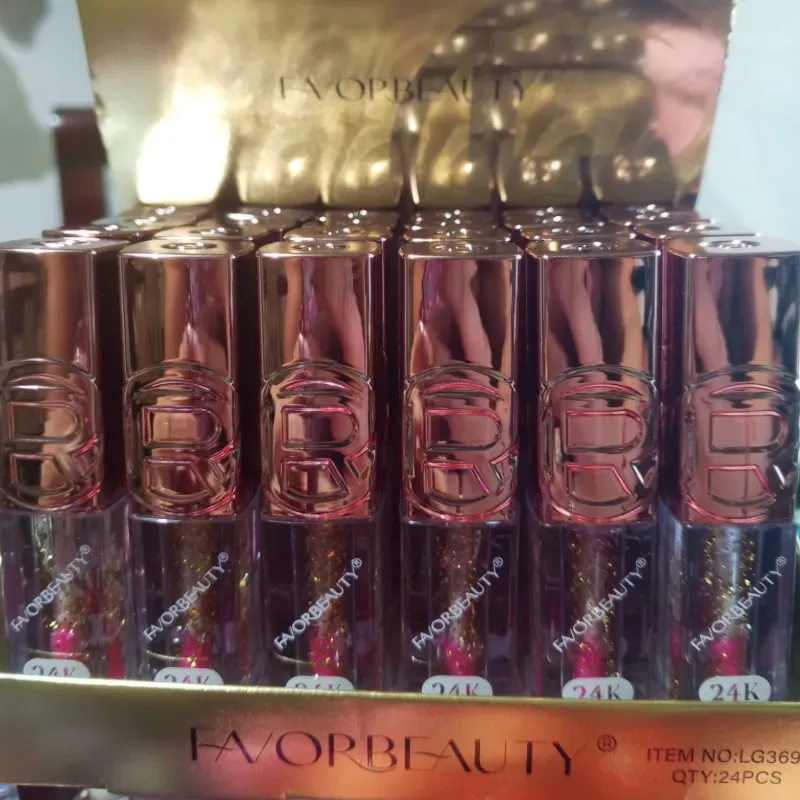 Brillo con pinticas 24k