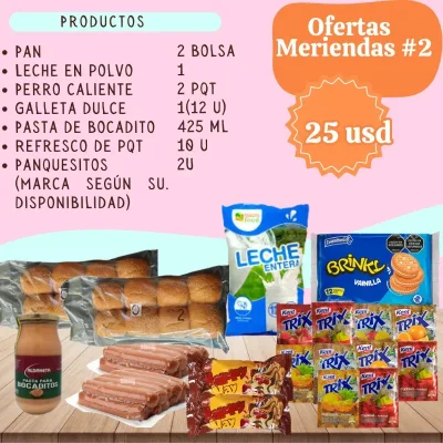 Ofertas merienda 2