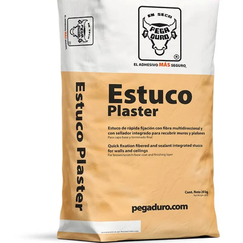 Estuco Pegaduro 20 kg Masilla de acabado fibroso