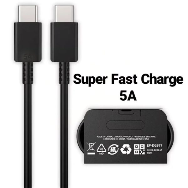 Cable Samsung Super Carga Rapida 5A TC-TC