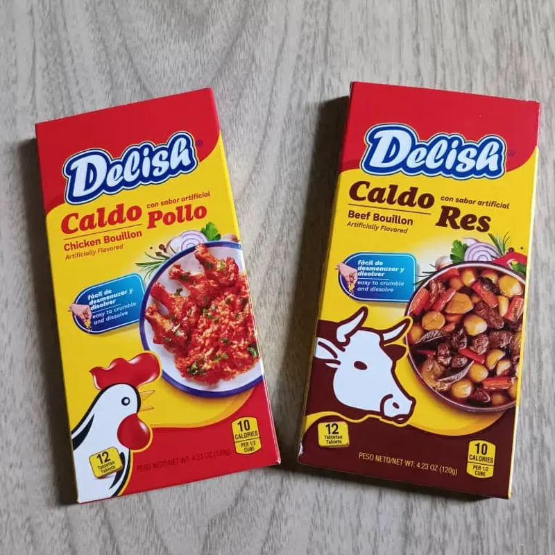 Cuadritos de Pollo y de res