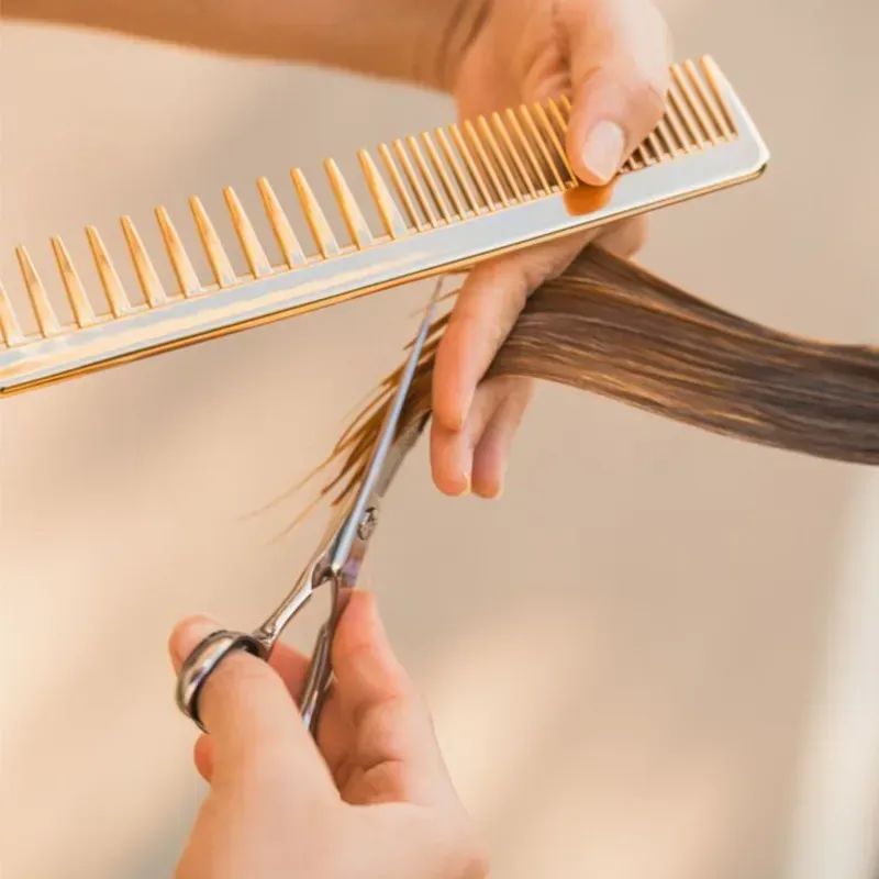Hair washing, cutting and styling for women