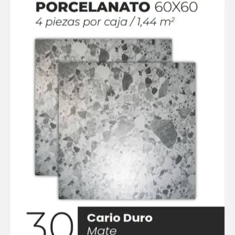 Losas Porcelanato Mate Cario Duro
