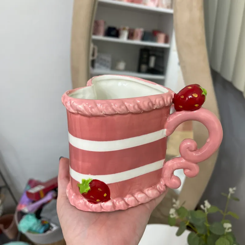 Jarra en forma de pastel