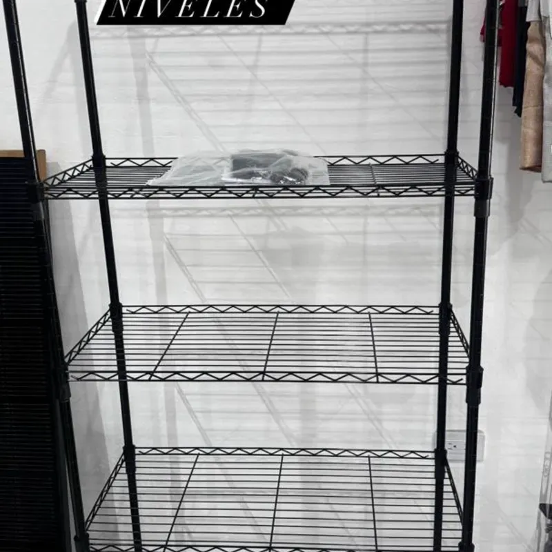 Estante metálico de 5 niveles sin rueditas