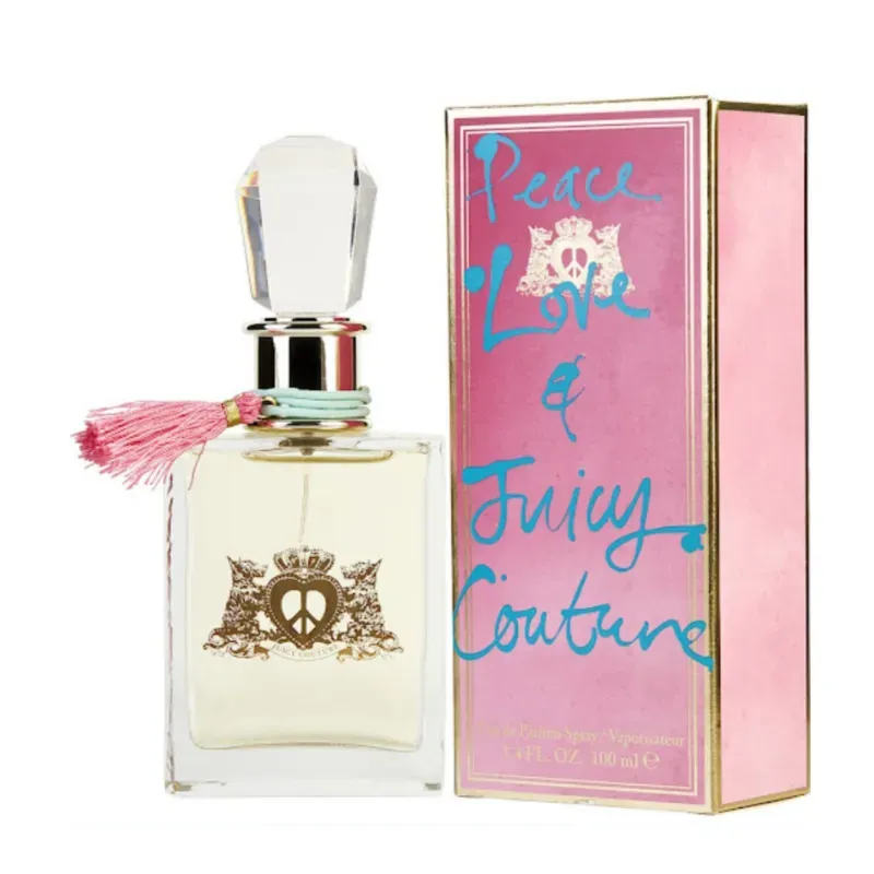 Perfume Peace  Love  and  Juicy Couture.