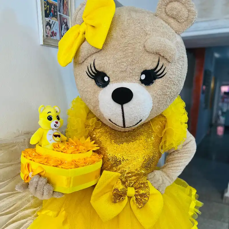 Osita amor en amarilla 