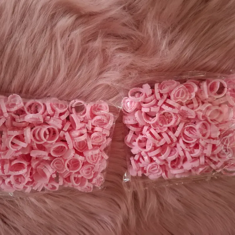 Paquetes de anillos para pegamento para pestañas