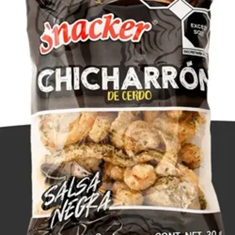 Chicharrones de Cerdo con Salsa Negra