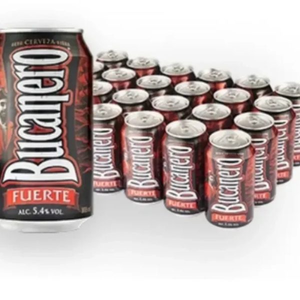 Cerveza bucanero (24u)