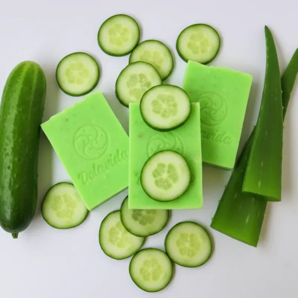 Jabón de aloe vera y pepino