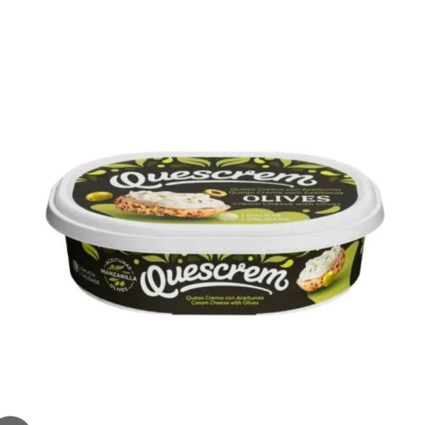 Queso crems con aceitunas