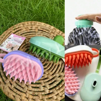 Cepillo Masajeador Capilar de Silicona