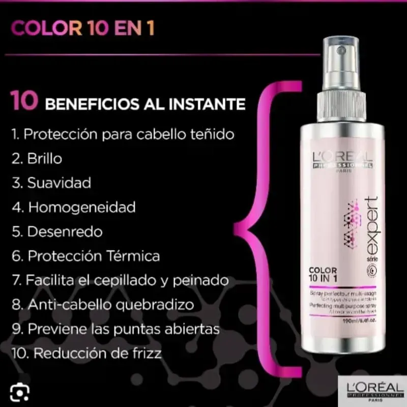 Color 10 en 1 Termoprotector