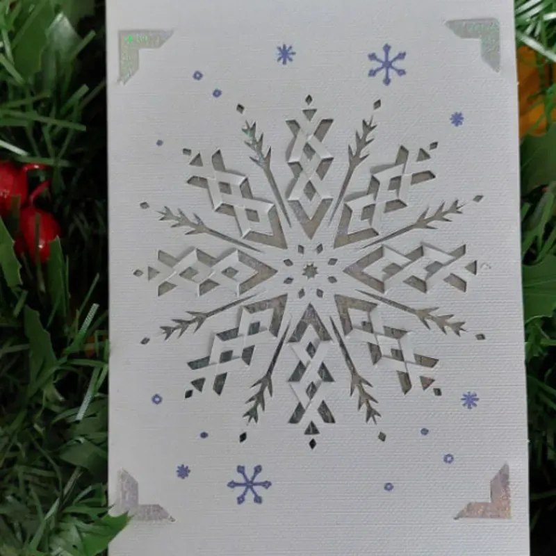 ❄️ Tarjeta "Estrella de Hielo"