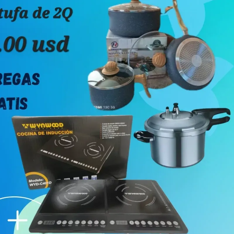 Combo Cocina Inducción