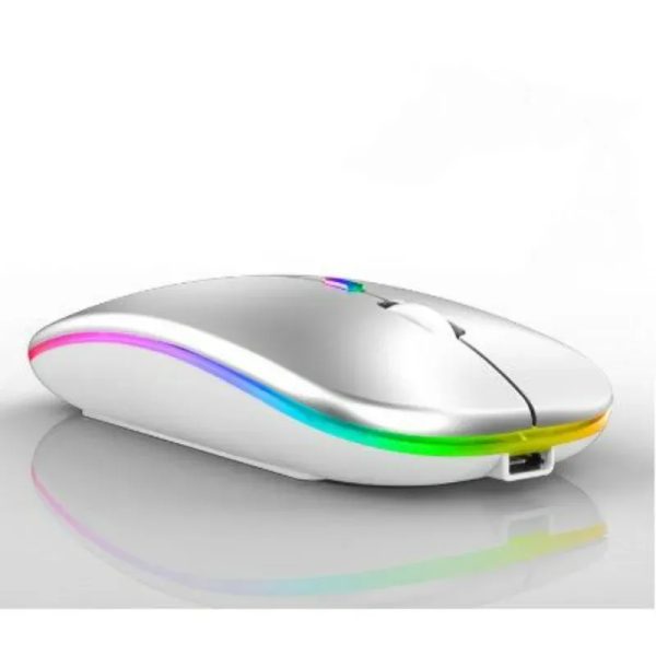 MOUSE WIRELESS INALÁMBRICO RECARGABLE + BLUETOOTH